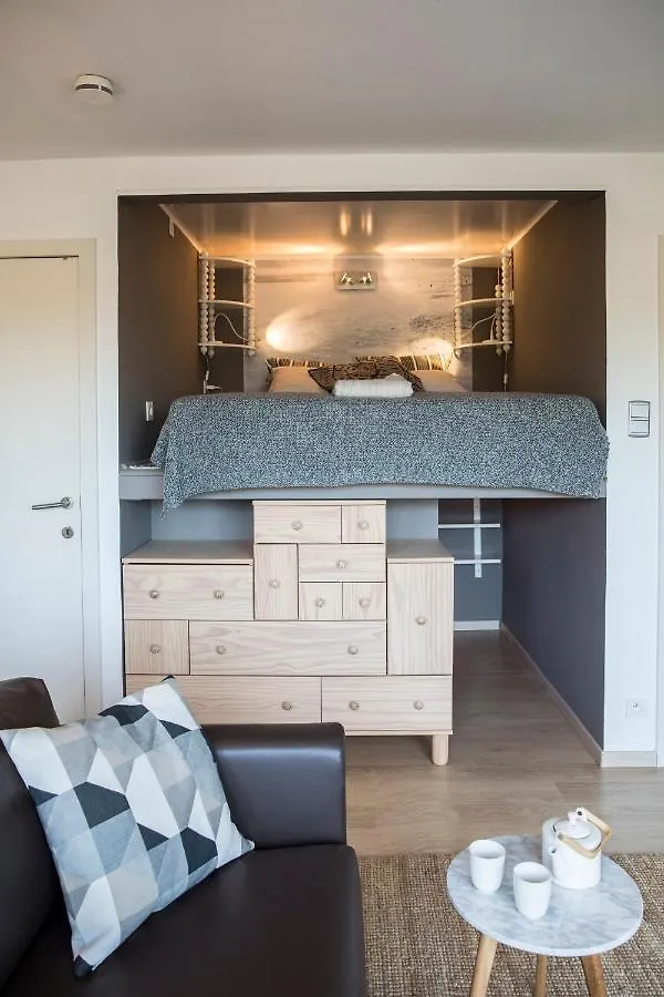 Charming Studio In Bredene Apartment 0*,  Belgium